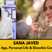 Actress Sana Javed