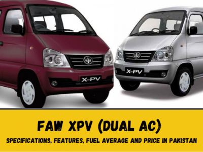 FAW XPV (Dual AC) Specifications, Features, Fuel Average and Price in Pakistan