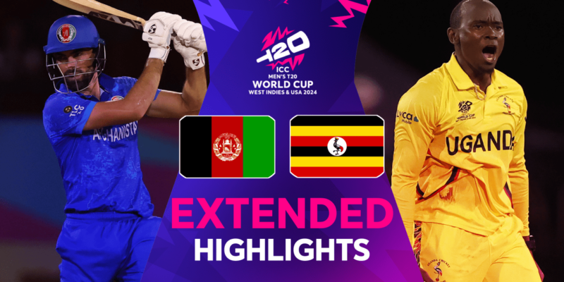 ICC t20 world cup match 5 between Uganda and Afghanistan