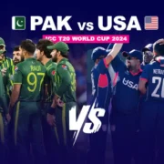 Pakistan vs. USA T20i World Cup Match 11