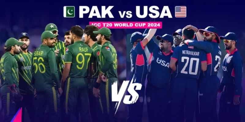 Pakistan vs. USA T20i World Cup Match 11
