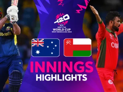 Thrilling Barbados Showdown Australia Verses Oman